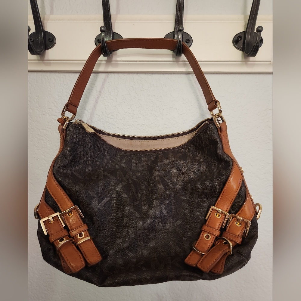 Michael Kors signature leather bag